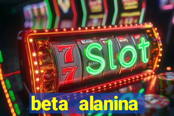 beta alanina aumenta a pressao